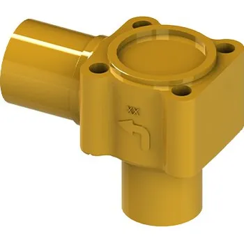 Ventil Danfoss Těleso rohové pro ventily TE-5 16x22mm