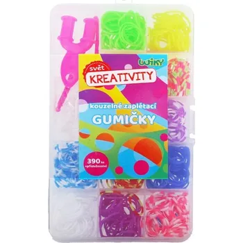 kreativní sada Wiky Kouzelné zaplétací gumičky W011590 390 ks