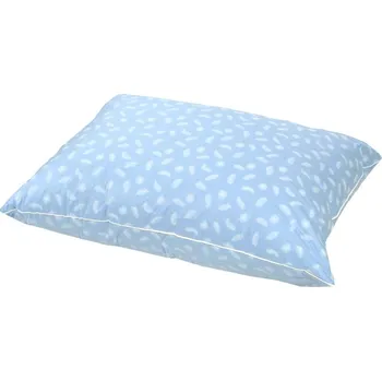 Polštář Lina Péřový polštář 50x70 cm modrý s bílými peříčky Obsah prachového peří: 10% prachového peří, zbytek obsahuje kvalitní husí drané peří