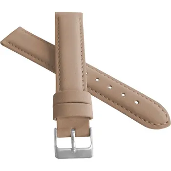Řemínek na hodinky Kožený řemínek na hodinky z jemného nubuku