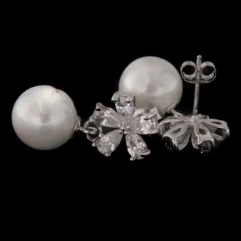 Náušnice Stříbrné náušnice na puzetu