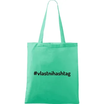 Látková taška Vlastní hashtag