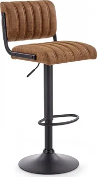 Barová židle Halmar H-88 černá/hnědá