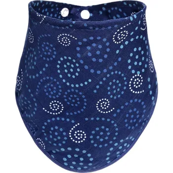 Bryndák T-TOMI BIO Bambusový slintáček, dark spirales / tmavé spirály