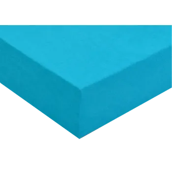 Prostěradlo Zdeněk Staněk Prostěradlo froté 90x200 cm barva: tyrkys tmavý