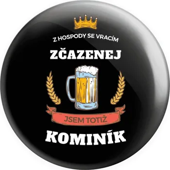 Placka Z hospody se vracím - Kominík