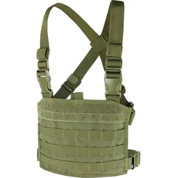 CONDOR OUTDOOR Vesta taktická MOLLE CHEST RIG PANEL ZELENÁ