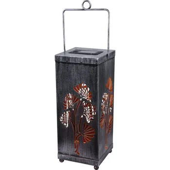 Venkovní osvětlení Globo 33482 LED venkovní dekorativní solární svítidlo Solar 1x0,06W | 3000K | IP44 - k zavěšení, stříbrná + K nákupu nad 3000 Kč dárek zdarma