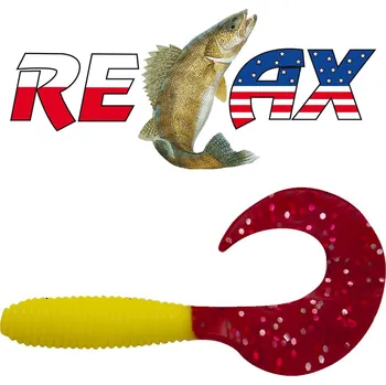 Umělá nástraha Relax - Gumová nástraha Twister 4 - Barva TS200 - blister 5ks - 8cm