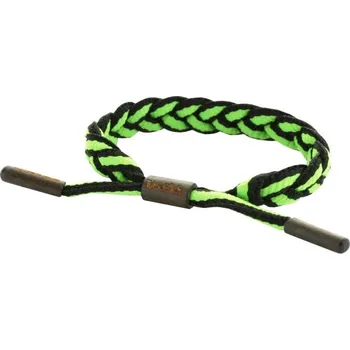 Náramek Náramek na ruku Tubelaces TubeBlet - černý-zelený