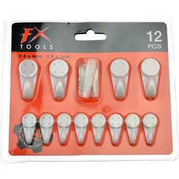 Věšák FX Tools Háčky 4 + 8 ks 