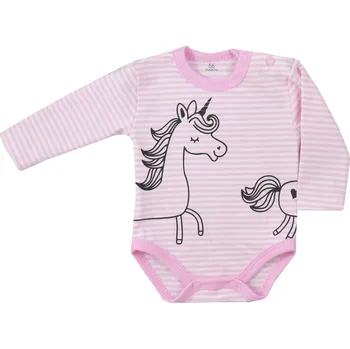 Kojenecký body Kojenecké body s dlouhým rukávem Koala Magic Animals unicorn vel.62