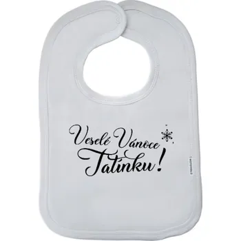 Bryndák Dětský bryndák New Baby Veselé Vánoce tatínku