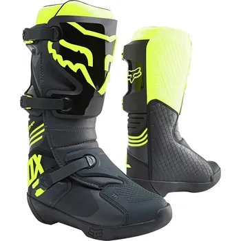 Moto obuv FOX Comp Boot - 8, BLACK/YELLOW MX