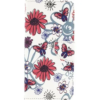 Pouzdro na mobilní telefon Pouzdro Xiaomi Poco M3 knížkové Flowers (kryt neboli obal na Xiaomi Poco M3)