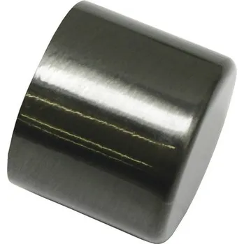 Příslušenství pro garnýž Chicago koncová krytka pro 2řadou tyč titan