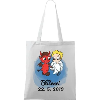 Látková taška Blíženci 22. 5. až 21. 6.