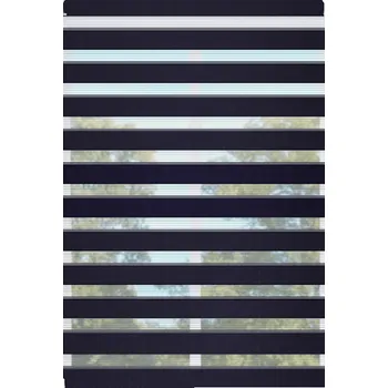 Roleta FEXI Zatemňovací Roleta Den a noc, Origin slim námořnická modř, A 040 v POLO kazetě, 150x30 cm