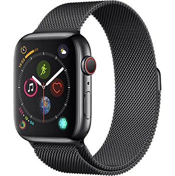 Řemínek na hodinky DEVIA řemínek pro Apple Watch 41mm / 40mm / 38mm - nerezový - černý; D0826XJ