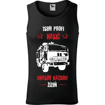 Pánské tílko Pánské tílko Malfini Core Jsem profi hasič, uhasím každou žízeň