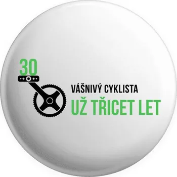 Placka Vášnivý cyklista už x let