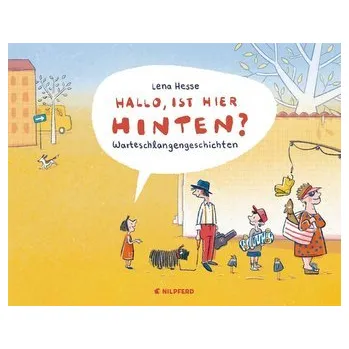 První čtění Hallo, ist hier hinten? - Geschenkbuchausgabe - Hesse, Lena