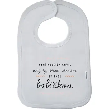 Bryndák Dětský bryndák New Baby Není hezčích chvil, než ty, které strávím se svou babičkou