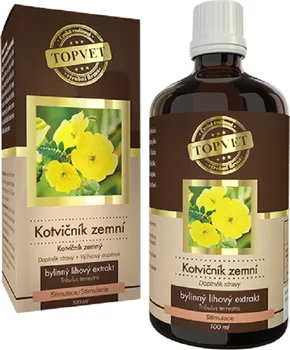 Přírodní produkt Topvet Kotvičník zemní tinktura 100 ml
