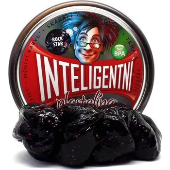 Inteligentní plastelína - třpytící, Rock Star