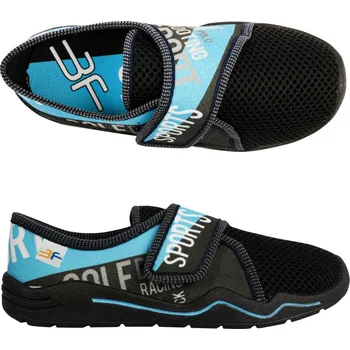 Chlapecké bačkory Tenisky plátěnky přezůvky 3F DRAGON 3Dr4/15 černomodré velikost: 26