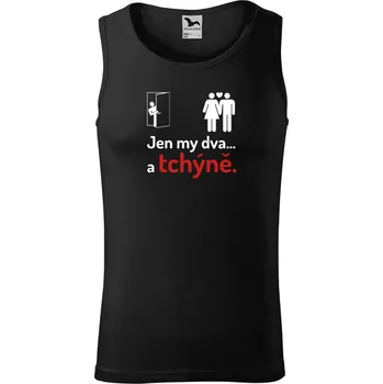 Pánské tílko Pánské tílko Malfini Core Jen my dva a tchýně