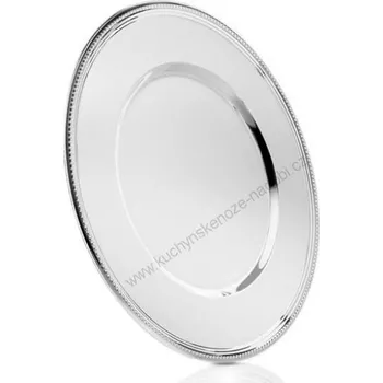 Servírovací tác PEARL, kulatý - Zilverstad (Kulatý servírovací podnos PEARL - Zilverstad)