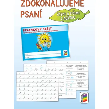 Český jazyk Zdokonalujeme psaní: Čteme a píšeme s Agátou - Nakladatelství Nová Škola (2020, brožovaná)