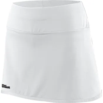 Wilson Team II 12.5 Skirt W White Oblečení dámské: XS