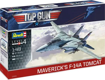 Plastikový model Revell Maverick's F-14A Tomcat Top Gun 1:48 