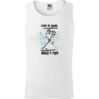 Pánské tílko Pánské tílko Malfini Core Plány na víkend - hokej a pivo