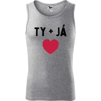 Pánské tílko Pánské tílko Malfini Core TY + JÁ