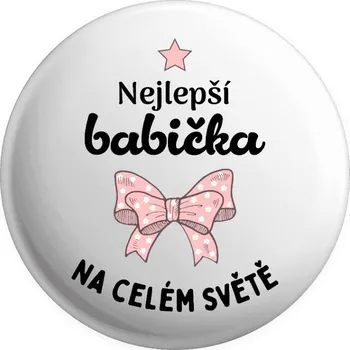 Placka Nejlepší babička na celém světě