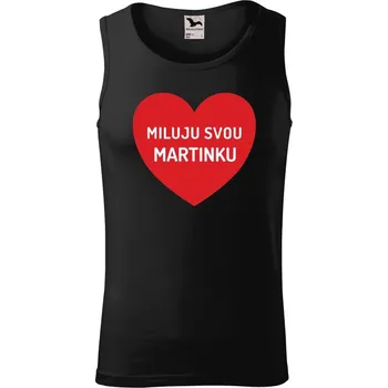 Pánské tílko Pánské tílko Malfini Core Miluju svou
