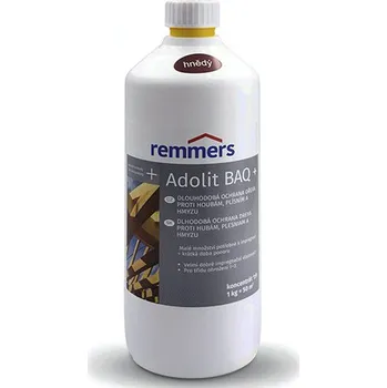 barva a nátěr na dřevo Adolit BAQ + 1 l Hnědý