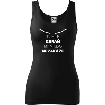 Dámské tílko Malfini Triumph Tuhle zbraň mi nikdo nezakáže