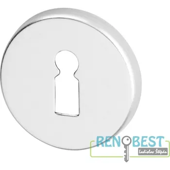 Dveřní kování Rozeta R BB ke kování AC-T hliník různé barvy pár Povrchová úprava: hliník F9, Barva: ocel