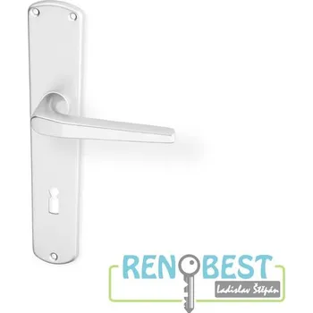 Dveřní kování AC-T Dveřní kování MONTE HR hliník PK různé barvy Provedení: pro vložku - PZ, Barva: bronz, Varianta: Povrchová úprava: Hliník F4; Rozteč: 90 mm