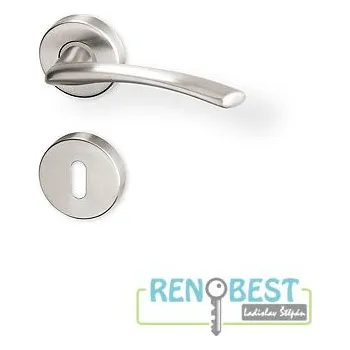 AC-T Dveřní kování SLZA R matný nikl PK Provedení: pro klíč - BB, Povrchová úprava: nikl mat.