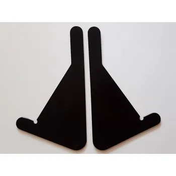 Klíny do bočnice pro židli Jitro Plus - Černá