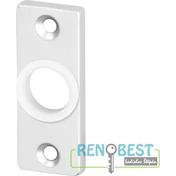 Dveřní kování AC-T Rozeta KL HR krycí hliník pár - Doprodej zboží Povrchová úprava: hliník F9, Barva: ocel