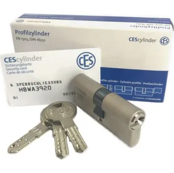 Vložka do dveří H&B GROUP Bezpečnostní vložka CES WSM Rozměr: 0+40,5mm