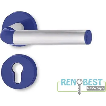 Dveřní kování HOLAR Klika DEMI METAL DM PZ různé barvy Provedení: pro vložku - PZ, Barva: žlutá