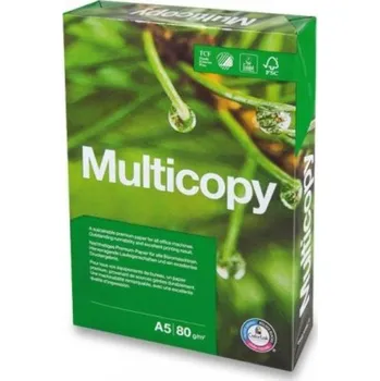 Papír pro tiskárny Kopírovací papír A5 MALÝ FORMÁT, 80 g, 500 listů, MultiCopy