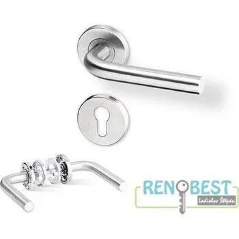 Dveřní kování AC-T Objektové kování Lida R T03 nerez Provedení: klika/klika